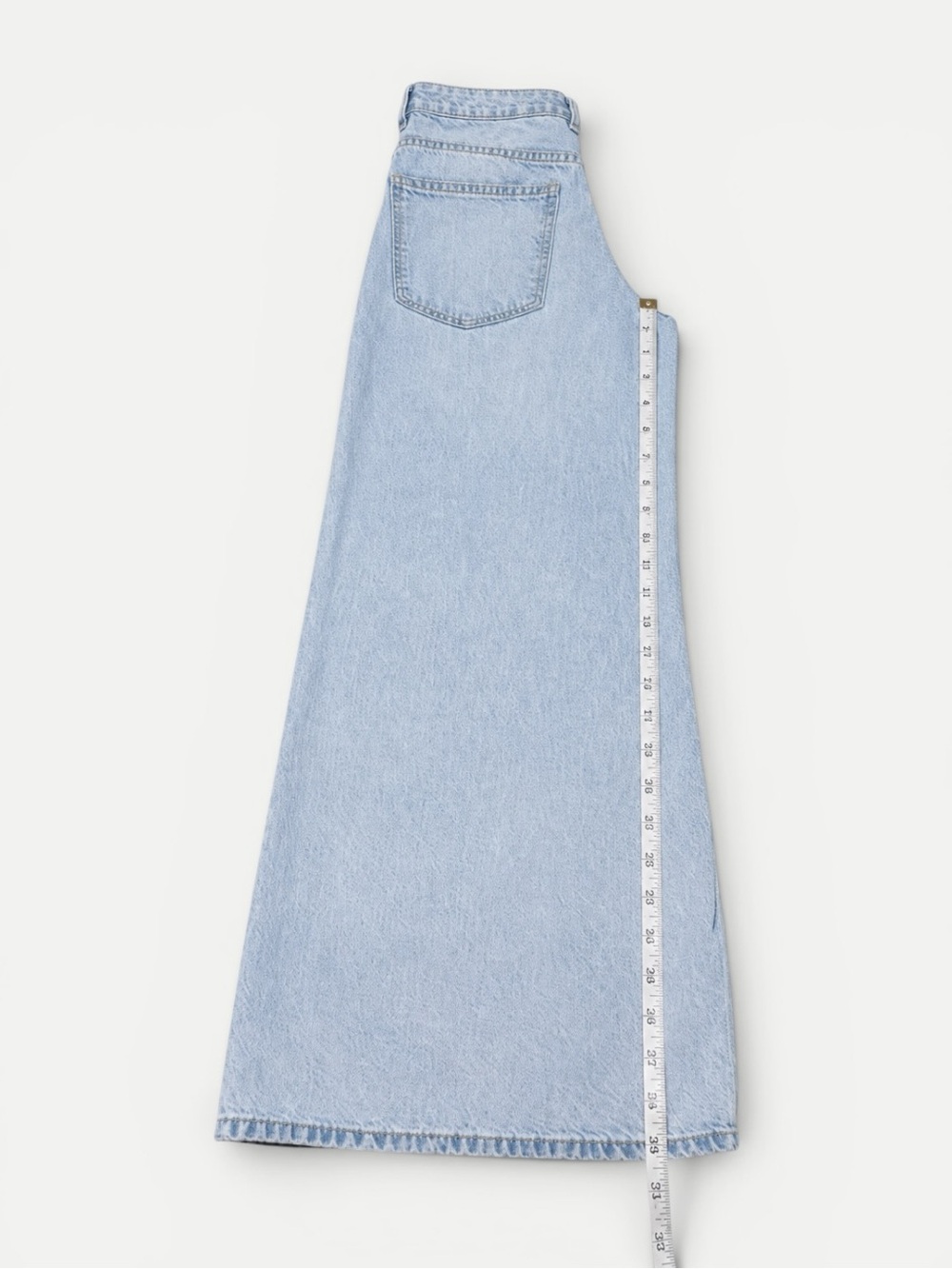 H&M Wide Leg Jeans – Light Wash Denim – Women’s US 4 / EUR 36 - Picture 10 of 12